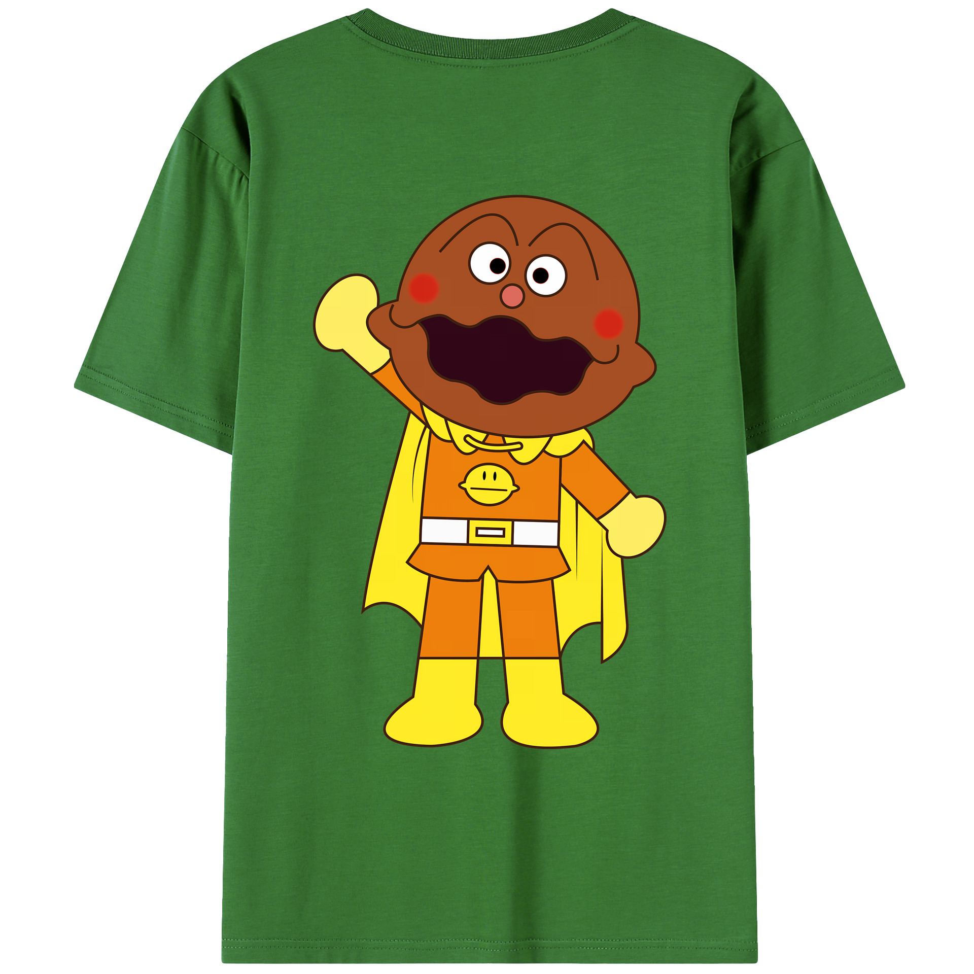 （画像用） アンパンマン Anpanman レディース半袖Tシャツ(バックプリント)